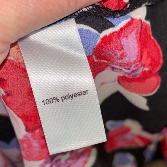 Maurices Blouse Floral Halter neck Top Size 2X Plus Size Shirt Women’s shirt - Picture 4 of 9